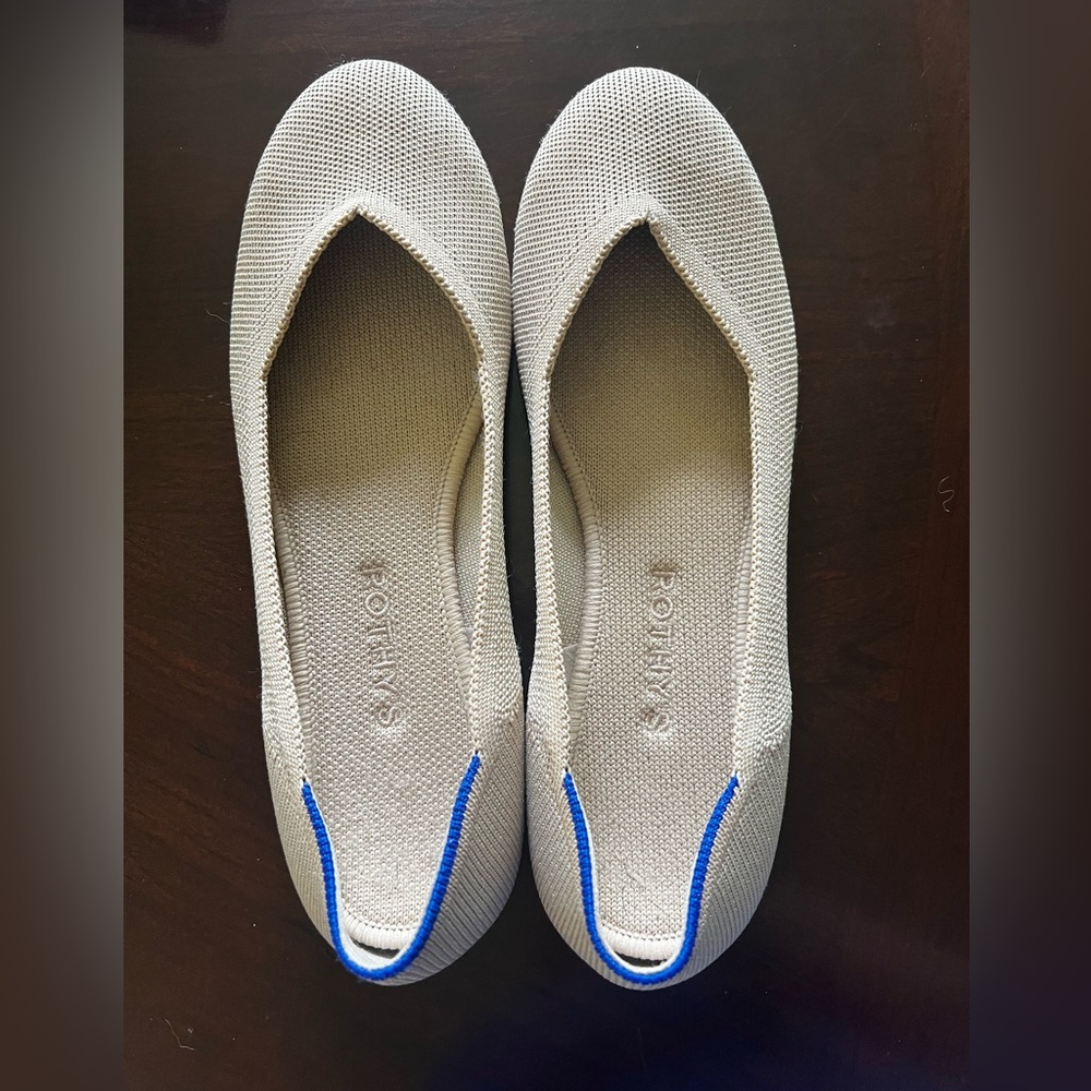 Rothy’s “The Flat” In Ecru - image 2